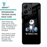 Real Struggle Glass Case for Poco M6 Pro 5G