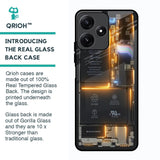 Glow Up Skeleton Glass Case for Poco M6 Pro 5G