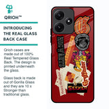 Gryffindor Glass Case for Poco M6 Pro 5G