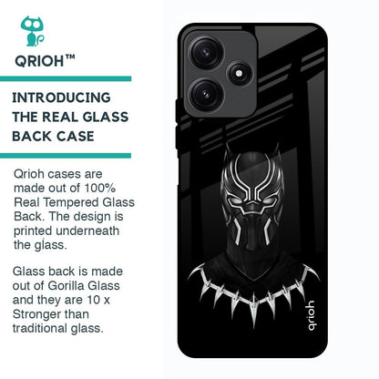 Dark Superhero Glass Case for Poco M6 Pro 5G