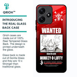 Luffy Wanted Glass Case for Poco M6 Pro 5G