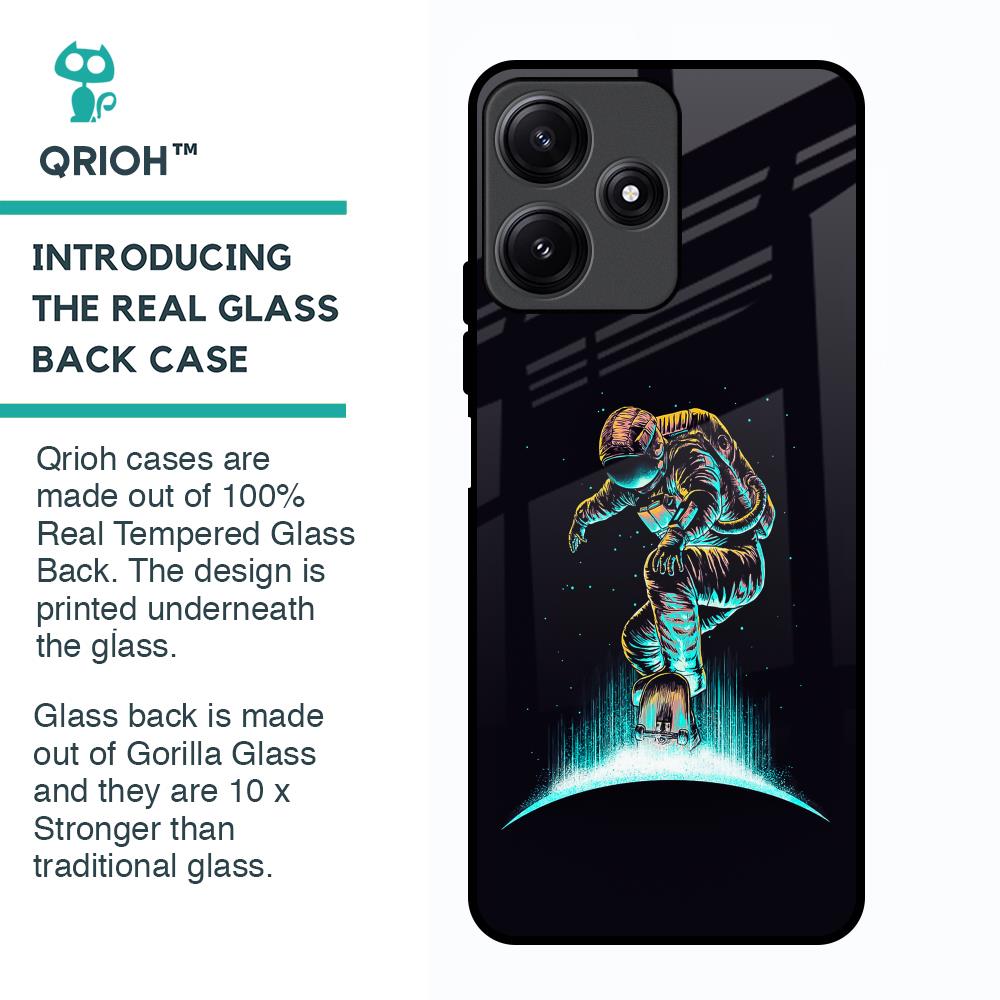 Star Ride Glass Case for Poco M6 Pro 5G