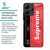 Supreme Ticket Glass Case for Poco M6 Pro 5G