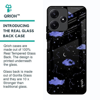 Constellations Glass Case for Poco M6 Pro 5G