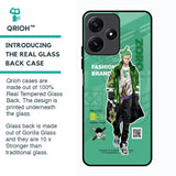 Zoro Bape Glass Case for Poco M6 Pro 5G