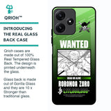 Zoro Wanted Glass Case for Poco M6 Pro 5G