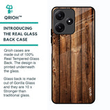 Timber Printed Glass Case for Poco M6 Pro 5G