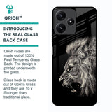Brave Lion Glass Case for Poco M6 Pro 5G