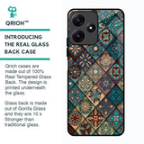 Retro Art Glass Case for Poco M6 Pro 5G