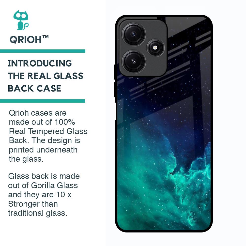 Winter Sky Zone Glass Case For Poco M6 Pro 5G