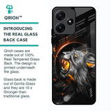 Aggressive Lion Glass Case for Poco M6 Pro 5G