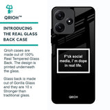 Dope In Life Glass Case for Poco M6 Pro 5G