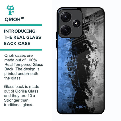 Dark Grunge Glass Case for Poco M6 Pro 5G