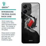 Japanese Art Glass Case for Poco M6 Pro 5G