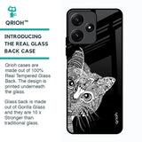 Kitten Mandala Glass Case for Poco M6 Pro 5G