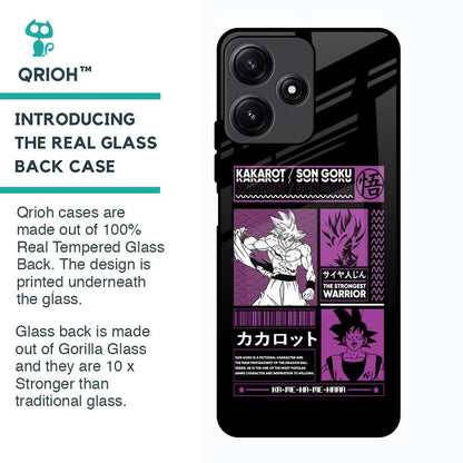 Strongest Warrior Glass Case for Poco M6 Pro 5G
