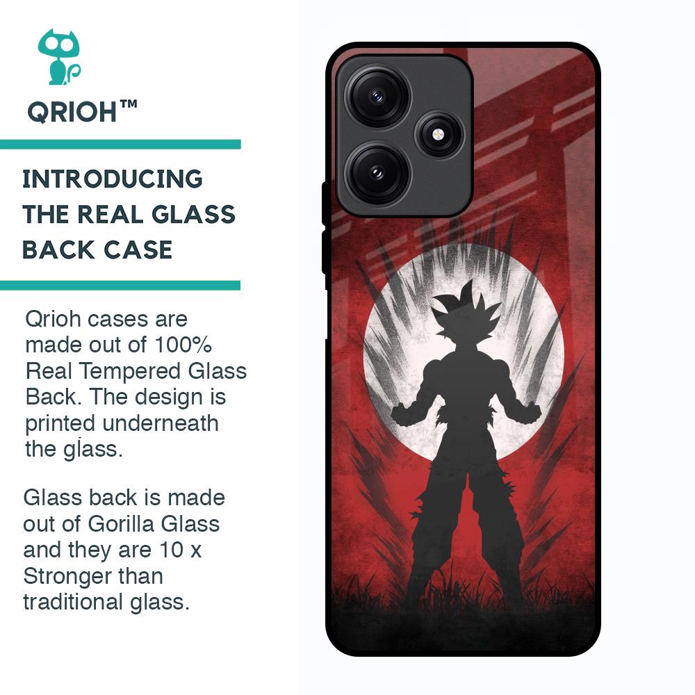 Japanese Animated Glass Case for Poco M6 Pro 5G