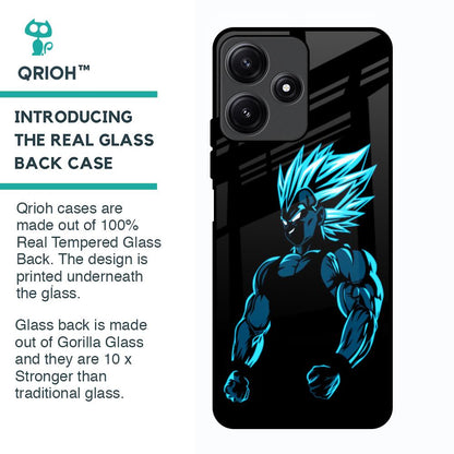 Pumped Up Anime Glass Case for Poco M6 Pro 5G