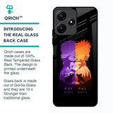 Minimalist Anime Glass Case for Poco M6 Pro 5G