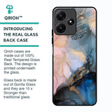 Marble Ink Abstract Glass Case for Poco M6 Pro 5G