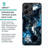Cloudy Dust Glass Case for Poco M6 Pro 5G