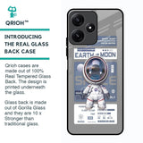 Space Flight Pass Glass Case for Poco M6 Pro 5G