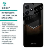 Dark Walnut Glass Case for Poco M6 Pro 5G