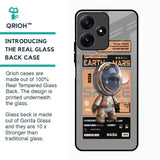 Space Ticket Glass Case for Poco M6 Pro 5G