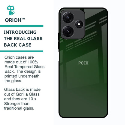 Deep Forest Glass Case for Poco M6 Pro 5G