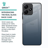 Smokey Grey Color Glass Case For Poco M6 Pro 5G