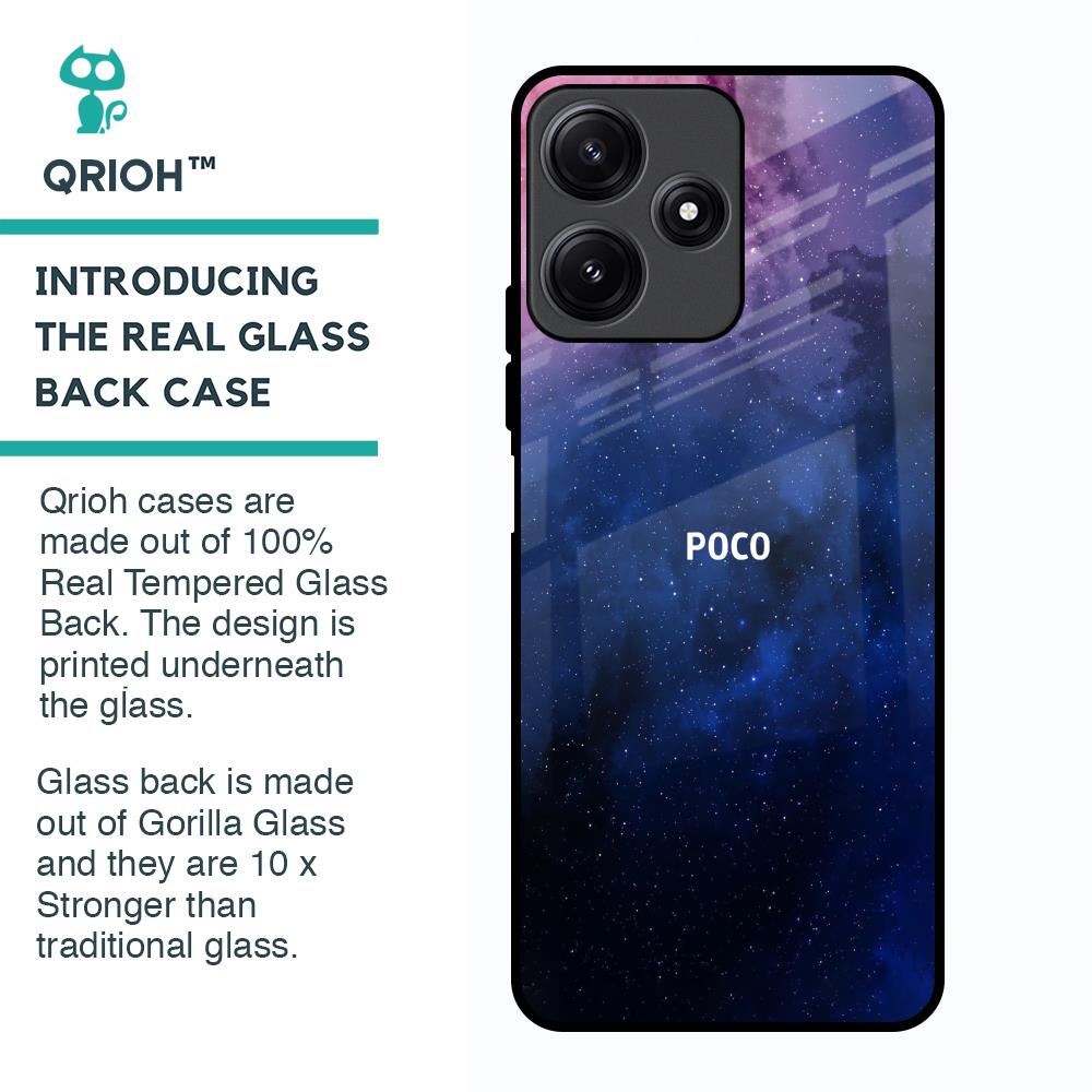 Dreamzone Glass Case For Poco M6 Pro 5G