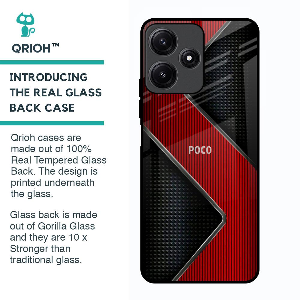 Art Of Strategic Glass Case For Poco M6 Pro 5G