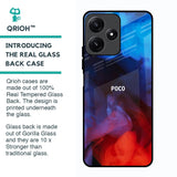 Dim Smoke Glass Case for Poco M6 Pro 5G