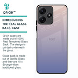 Rose Hue Glass Case for Poco M6 Pro 5G