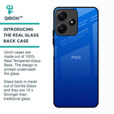 Egyptian Blue Glass Case for Poco M6 Pro 5G