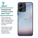 Light Sky Texture Glass Case for Poco M6 Pro 5G