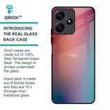 Dusty Multi Gradient Glass Case for Poco M6 Pro 5G
