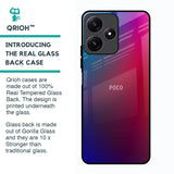 Magical Color Shade Glass Case for Poco M6 Pro 5G