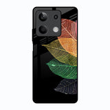 Colorful Leaves Redmi Note 13 5G Glass Back Cover Online