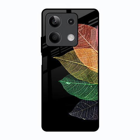Colorful Leaves Redmi Note 13 5G Glass Back Cover Online
