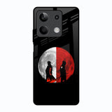 Anime Red Moon Redmi Note 13 5G Glass Back Cover Online