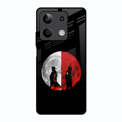 Anime Red Moon Redmi Note 13 5G Glass Back Cover Online