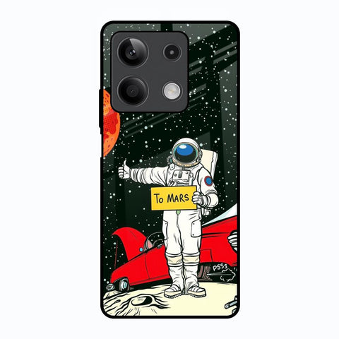 Astronaut on Mars Redmi Note 13 5G Glass Back Cover Online