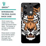 Angry Tiger Glass Case For Redmi Note 13 5G