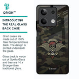 Army Warrior Glass Case for Redmi Note 13 5G