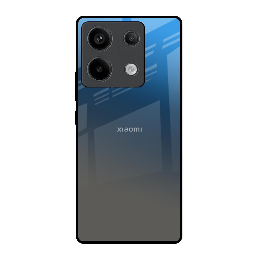 Blue Grey Ombre Redmi Note 13 Pro 5G Glass Back Cover Online