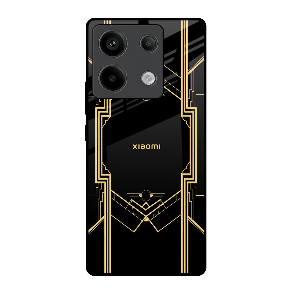 Sacred Logo Redmi Note 13 Pro 5G Glass Back Cover Online