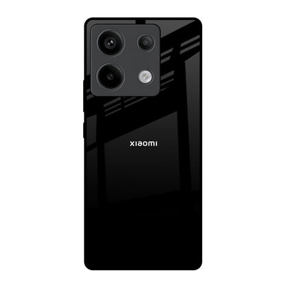 Jet Black Redmi Note 13 Pro 5G Glass Back Cover Online