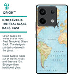 Fly Around The World Glass Case for Redmi Note 13 Pro 5G