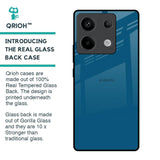 Cobalt Blue Glass Case for Redmi Note 13 Pro 5G